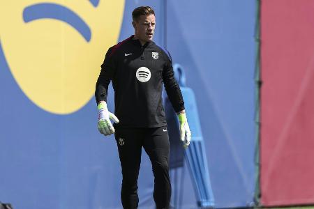 Ter Stegen nach Rücken-OP wieder im Teamtraining