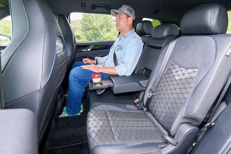 Zugwagen, VW Tayron 2.0 TDI 4Motion, Sitze