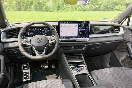 Zugwagen, VW Tayron 2.0 TDI 4Motion, Cockpit