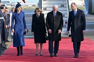 Staatsbesuch: Prinz William und Prinzessin Kate empfangen Steinmeier