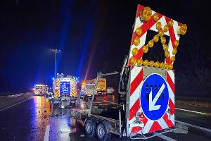 Einsatzstelle Autobahnkreuz Moers