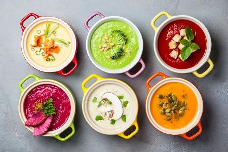 Suppen für die kalte Jahreszeit