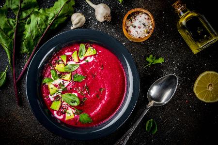 Rote-Beete-Suppe