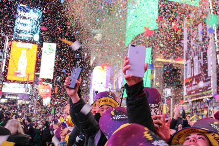 Silvester in New York City