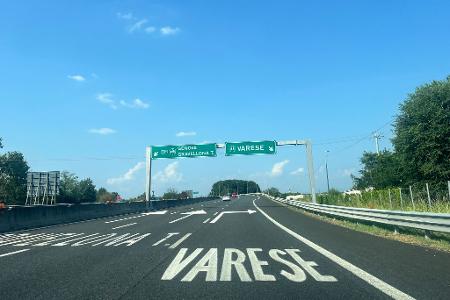 Italien nimmt für sich in Anspruch, die älteste Autobahn der Welt zu besitzen: die Strecke zwischen Mailand und Varese. (Archvbild)