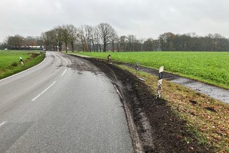 Bakum / Essener Straße / Verkehrsunfallflucht