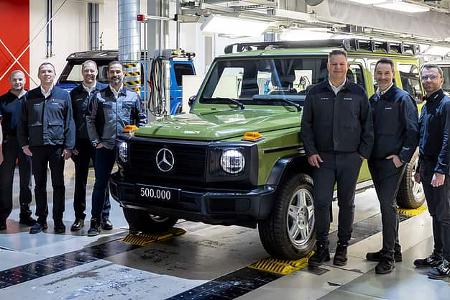 Mercedes G-Klasse Produktion Magna Steyr Graz