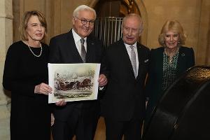 Abschied von Steinmeier: König Charles zeigt historischen Schlitten