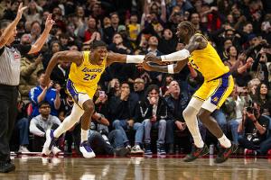 Lakers gewinnen dank Hachimuras Dreier - James-Serie reißt