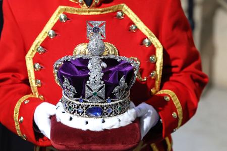 Die Imperial State Crown. (Archivbild)