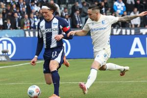 Serie gerissen: Hertha patzt gegen Magdeburg