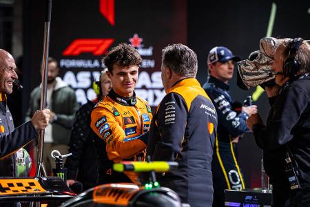 Lando Norris - 2025 reiht sich der Brite in die illustre Reihe der Formel-1-Weltmeister ein. Im Dreikampf gegen Verstappen und McLaren-Teamkollege Oscar Piastri holt sich Norris den Titel.