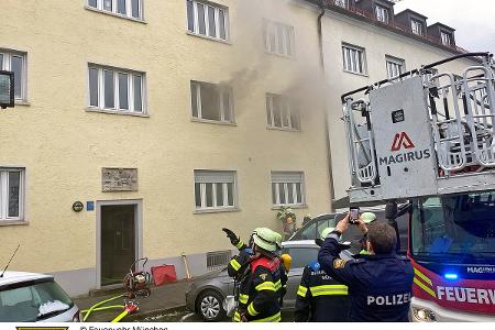 Einsatzfoto Branddirektion München