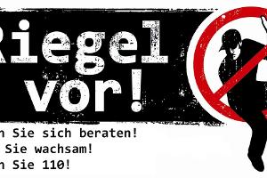 Offizielles Logo der Kampagne "Riegel vor!"