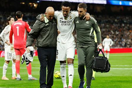 Real Madrid lange ohne Verteidiger Militao