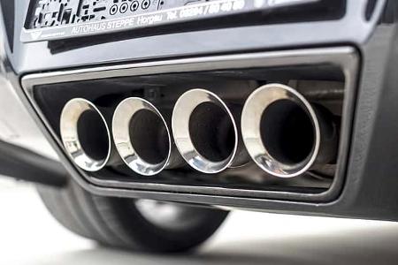 Corvette C7 Coupé, Auspuff