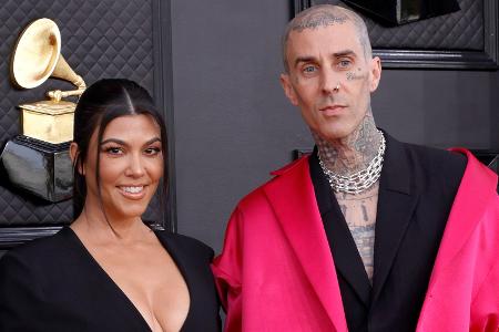 Kourtney Kardashian und Travis Barker 