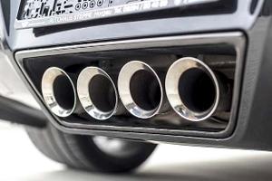 Corvette C7 Coupé, Auspuff