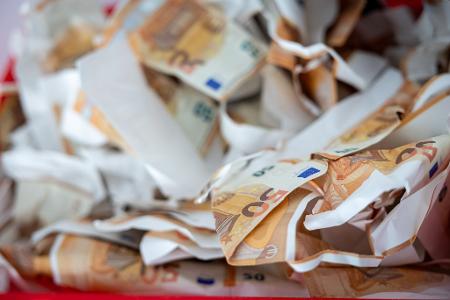 Die Qualität der gefälschten Scheine war den Ermittlern zufolge gut, aber nicht hervorragend. 