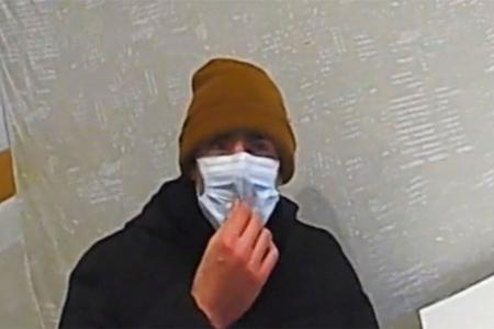 Momente vor der Festnahme 