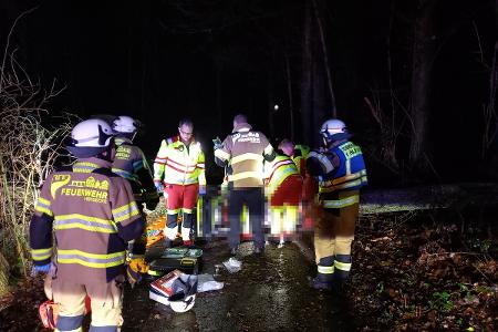 Einsatz von Feuerwehr und Rettungsdienst an der Hellbracke