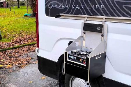 Outdoor-Küche, Grill