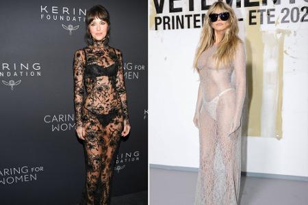 Tiefe Einblicke: So freizügig präsentierten sich die Stars 2025