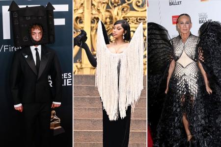 Knapp, schrill, auffällig: Die skurrilsten Red-Carpet-Looks 2025