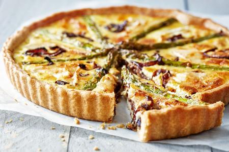 Bessere Alternative: Gemüse-Quiche