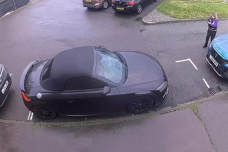 Parken GB Behindertenparkplatz