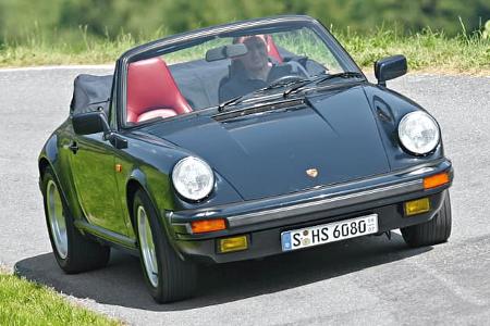Porsche 911 G-Modell, Frontansicht