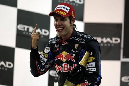Sebastian Vettel - 2009 beginnt in der Formel 1 die Ära des Sebastian Vettel. Der Heppenheimer zeigt in seinem Red Bull kaum Schwächen und beginnt ein Jahr später eine Sieges-Serie, wie es sie seit der Ära Schumacher nicht mehr gegeben hat. Auch 2011, 2012 und 2013 fährt der Deutsche jeweils zum Titel.