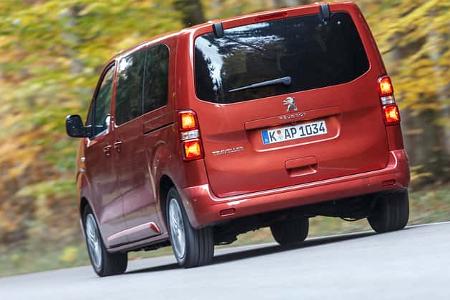 Peugeot Traveller HDi 150 L2, Heckansicht