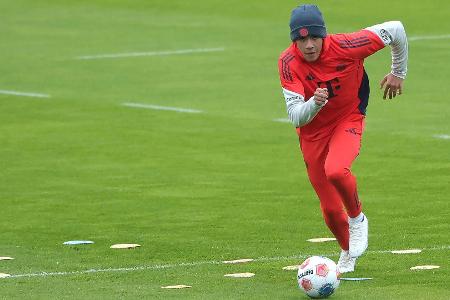 FC Bayern: Musiala zurück im Mannschaftstraining