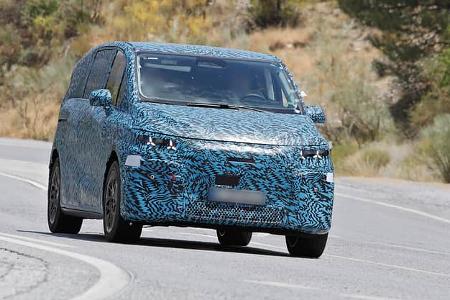 Erlkönig Mercedes VLE