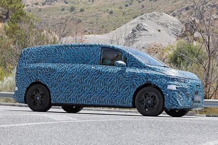 Erlkönig Mercedes VLE