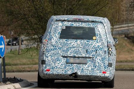 Erlkönig Mercedes VLE