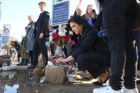 Bewegender Termin zum Abschluss der Reise.