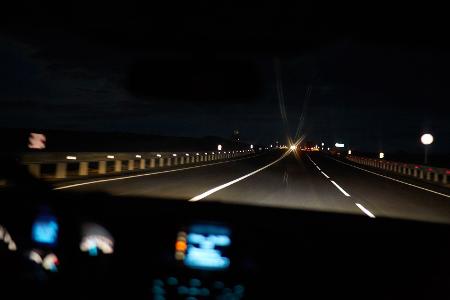 Nachts fahren