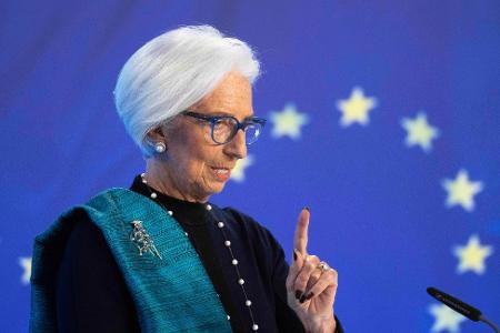 Hält die Notenbank seit Monaten auf unverändertem Kurs: EZB-Präsidentin Christine Lagarde.