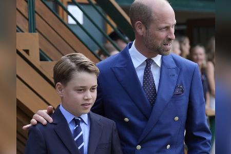 Wie einst Diana: Prinz George hilft bei Essensausgabe für Obdachlose