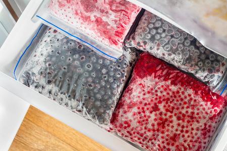 Obst aus dem Gefrierfach