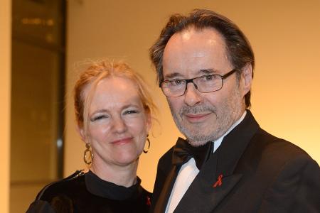 Uwe Kockisch und seine Frau Christine Gautier - hier auf einem Bild aus dem Jahr 2013.