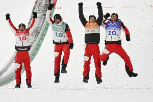 Skispringen: Team-Olympiasieger Huber beendet Karriere