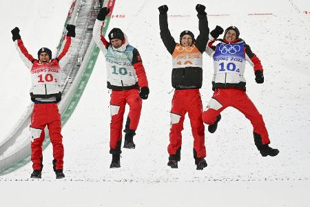 Skispringen: Team-Olympiasieger Huber beendet Karriere