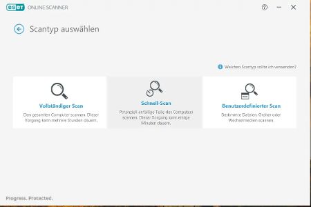 Der portable ESET Online Scanner prüft Systeme und findet zuverlässig Malware, und das alles ohne Installation