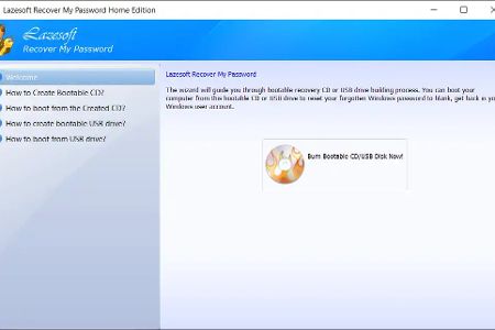 Lazesoft Recover My Password setzt Windows-Passwörter zurück, ohne Daten zu löschen.