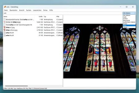Mit Everything kannst Du innerhalb weniger Sekunden jede Datei auf Deinem PC finden. Gerade bei verlorenen oder zu rettenden Dateien ist das eine große Hilfe.