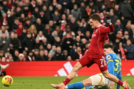 Erlösung für Wirtz: Erster Treffer für Liverpool