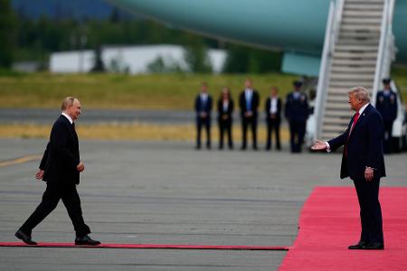 Umstrittener Empfang auf US-Boden: Trump und Putin in Alaska. (Archivbild)